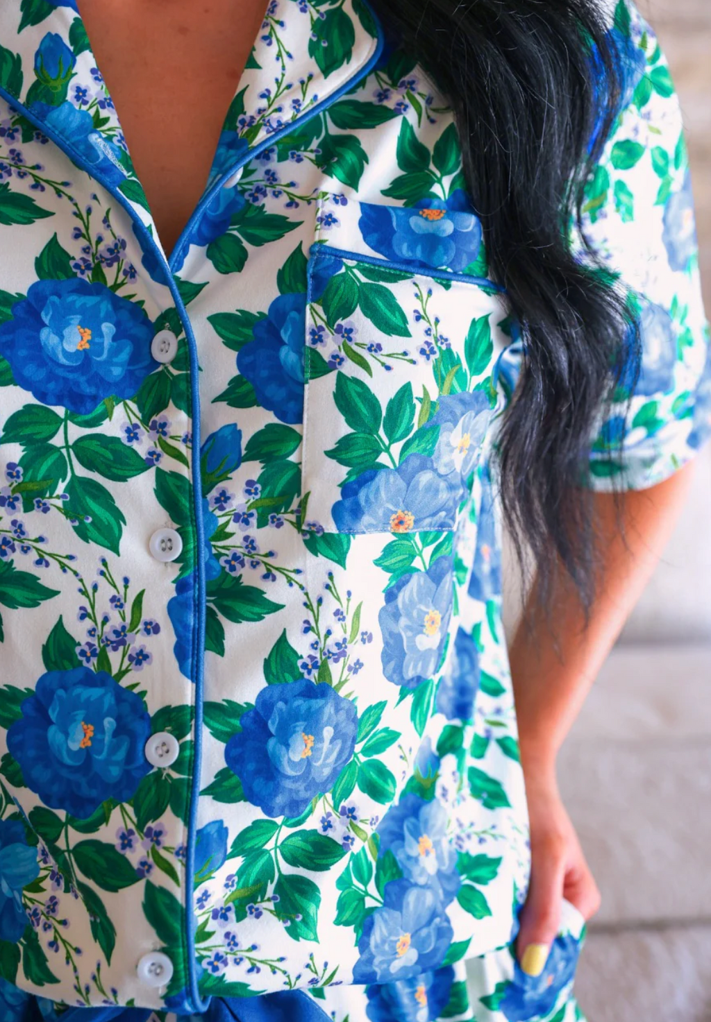 Caroline Floral Pajama Set (PREORDER)