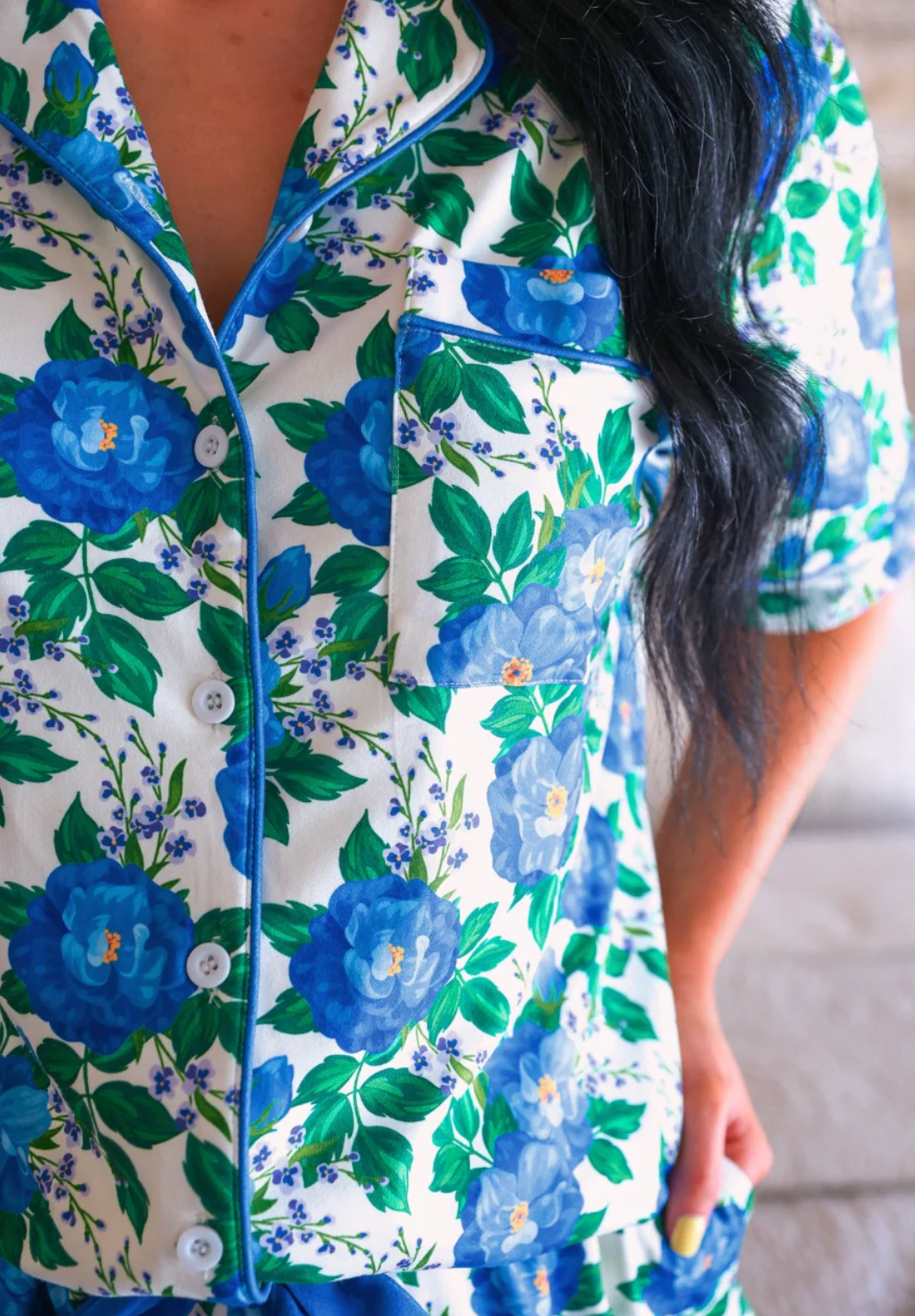 Caroline Floral Pajama Set (PREORDER)
