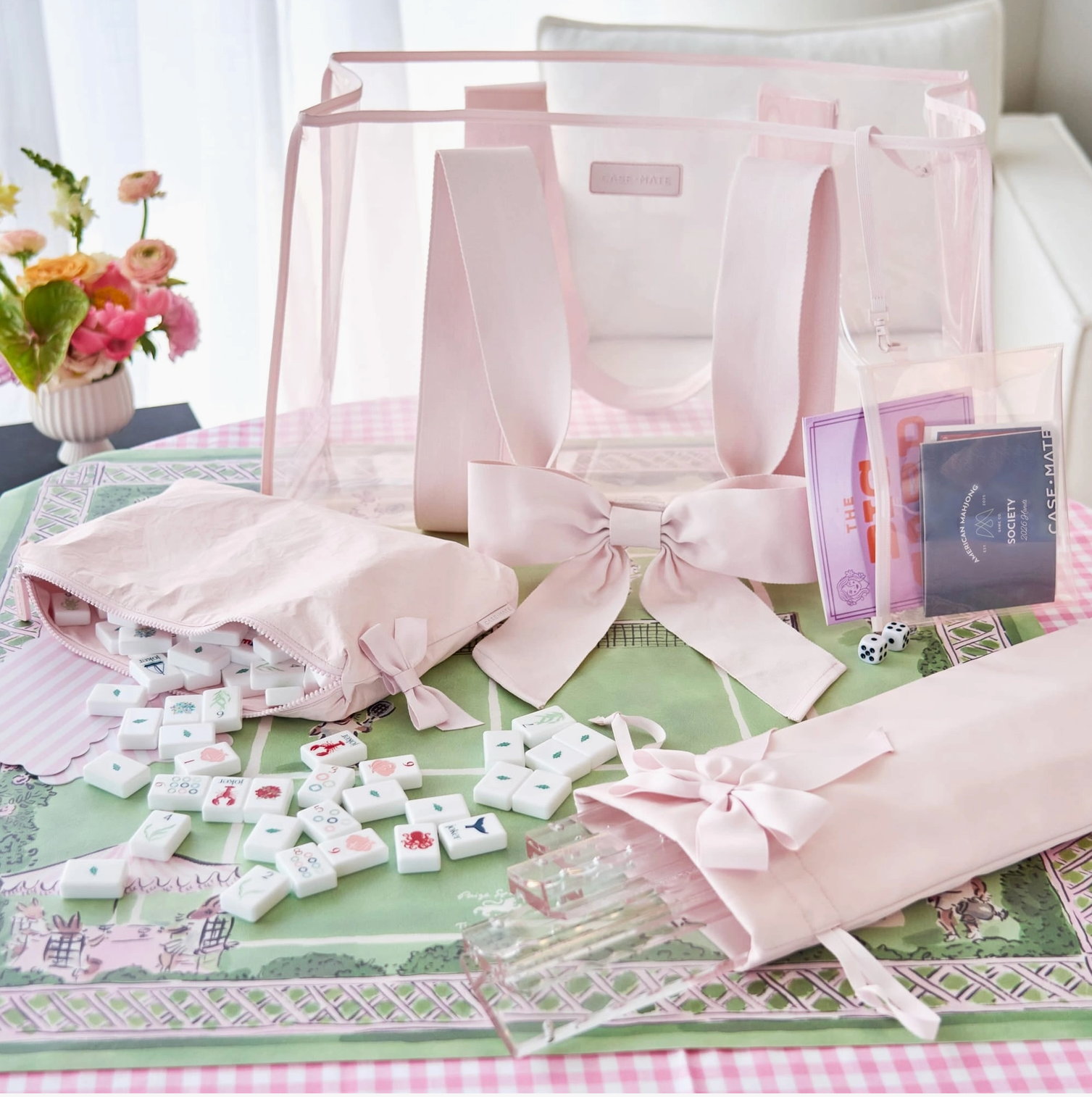 Mahjong Jelly Tote Set (PREORDER)